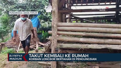 Takut Kembali Ke Rumah, Korban Longsor Bertahan Di Pengungsian