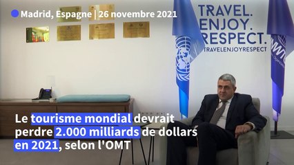 Le tourisme mondial devrait perdre 2.000 milliards de dollars en 2021