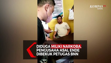 Diduga Miliki Narkoba, Pengusaha Asal Ende Dibekuk Petugas BNN