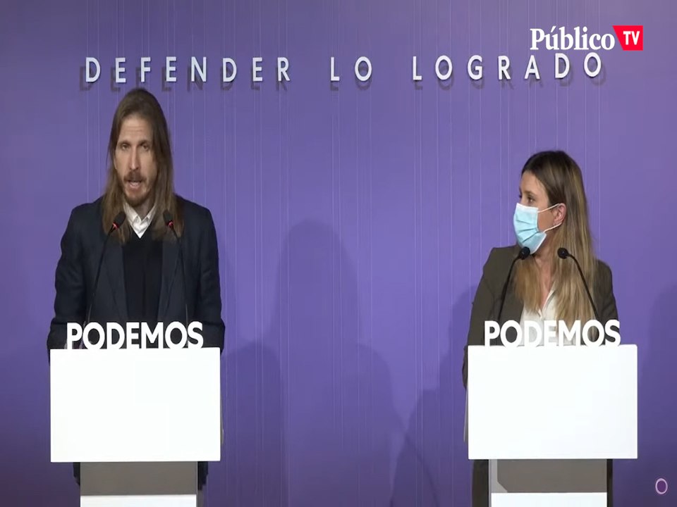 Podemos ve con buenos ojos un "marco común" para homogeneizar las medidas contra la covid-19 entre comunidades