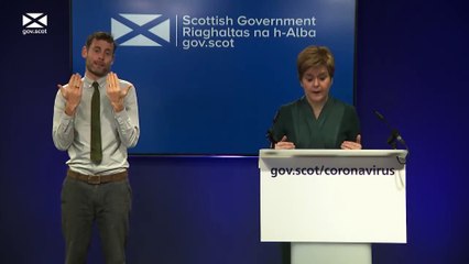 Nicola Sturgeon attends press briefing as new omicron variant found in Scotland