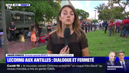 Sébastien Lecornu rencontre l'intersyndicale en Guadeloupe