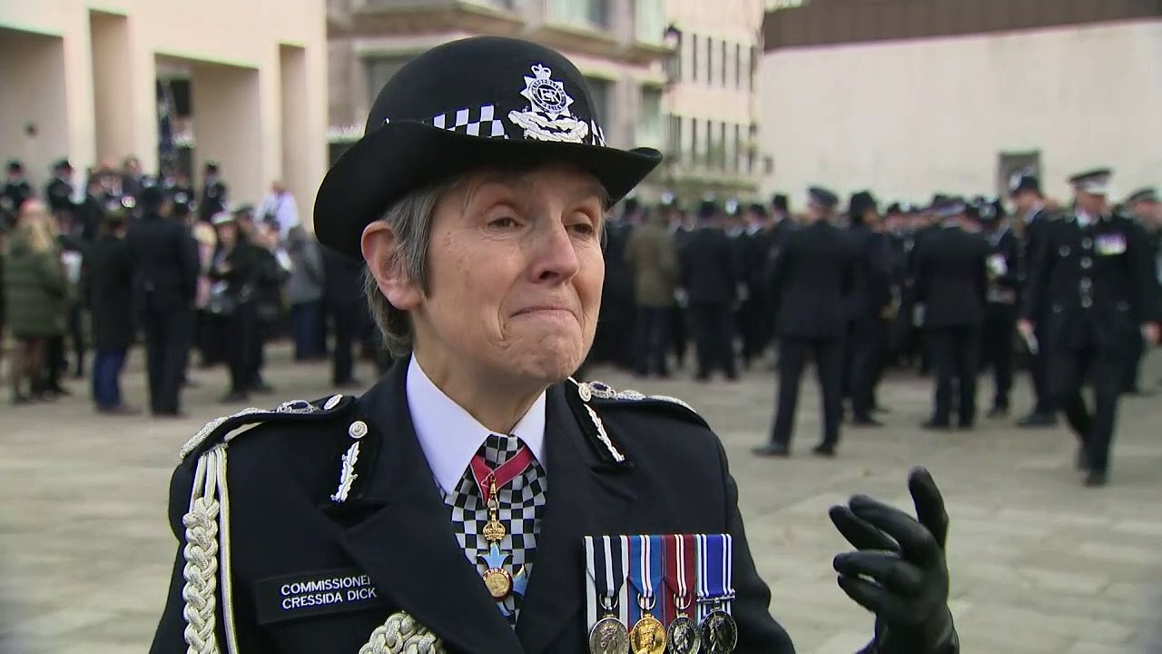 Cressida Dick pays tribute to Sgt Matt Ratana