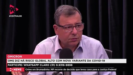 Central 98 | Omicron acende alerta pelo mundo!