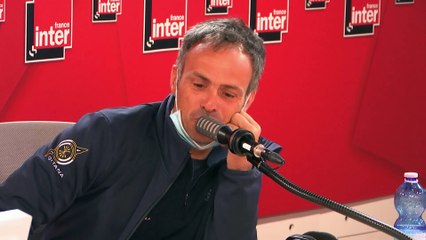 Avec les skippers Franck Cammas et Charles Caudrelier