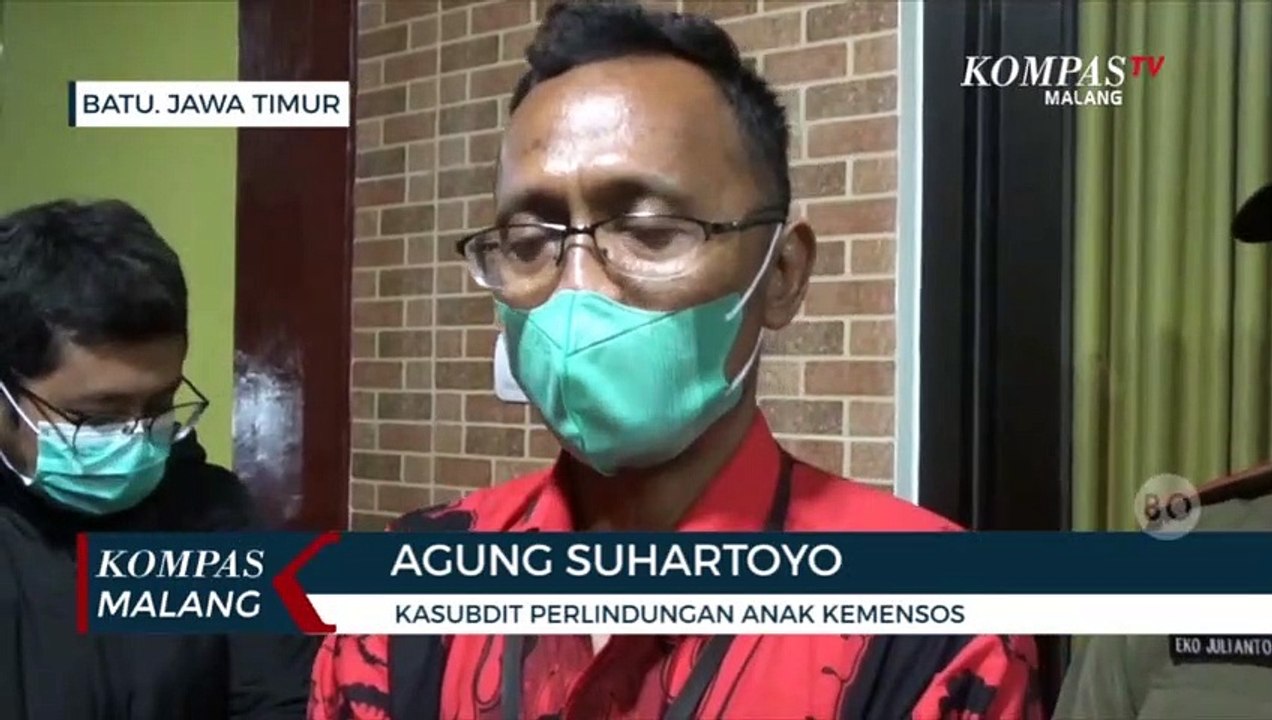 Mensos Risma Kunjungi Anak Korban Kekerasan