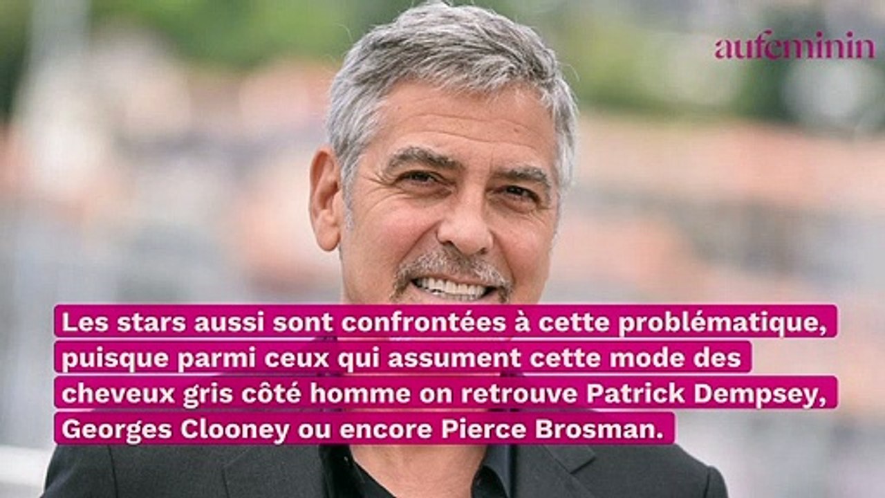 Cheveux gris homme : une mode qui ne s'essouffle pas