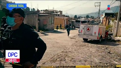 Mueren 21 peregrinos que iban a Chalma tras choque de autobús en Edoméx