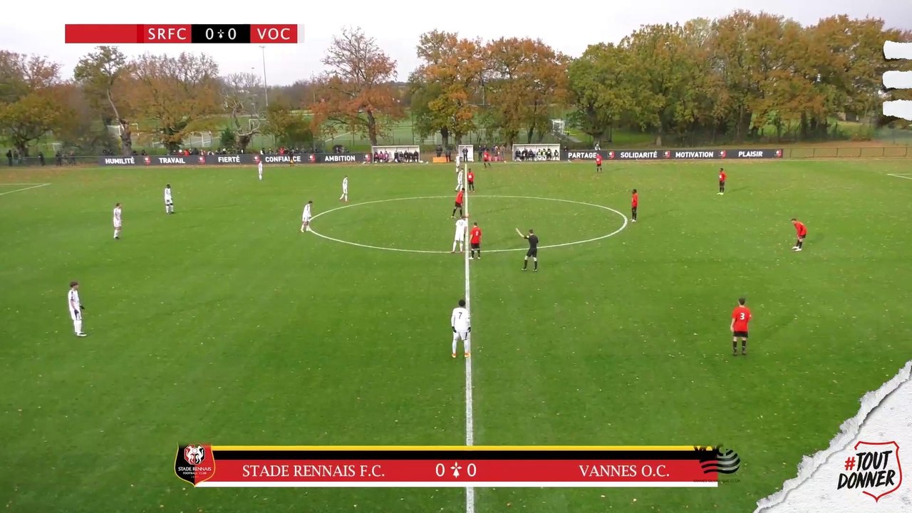 U17. Stade Rennais F.C. / Vannes OC : les buts de la rencontre (2-0)