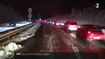 Neige : des centaines d'automobilistes piégés durant la nuit sur l'autoroute A89