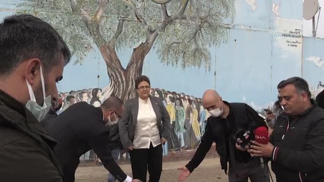 Bakan Yanık, Elbeyli Geçici Barınma Merkezi'ni ziyaret etti (2)