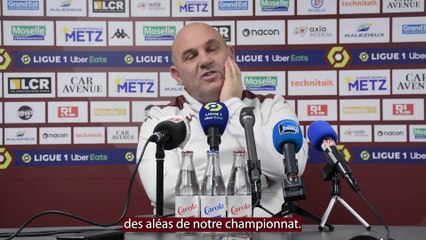 Metz - Montpellier, la conférence d'avant-match