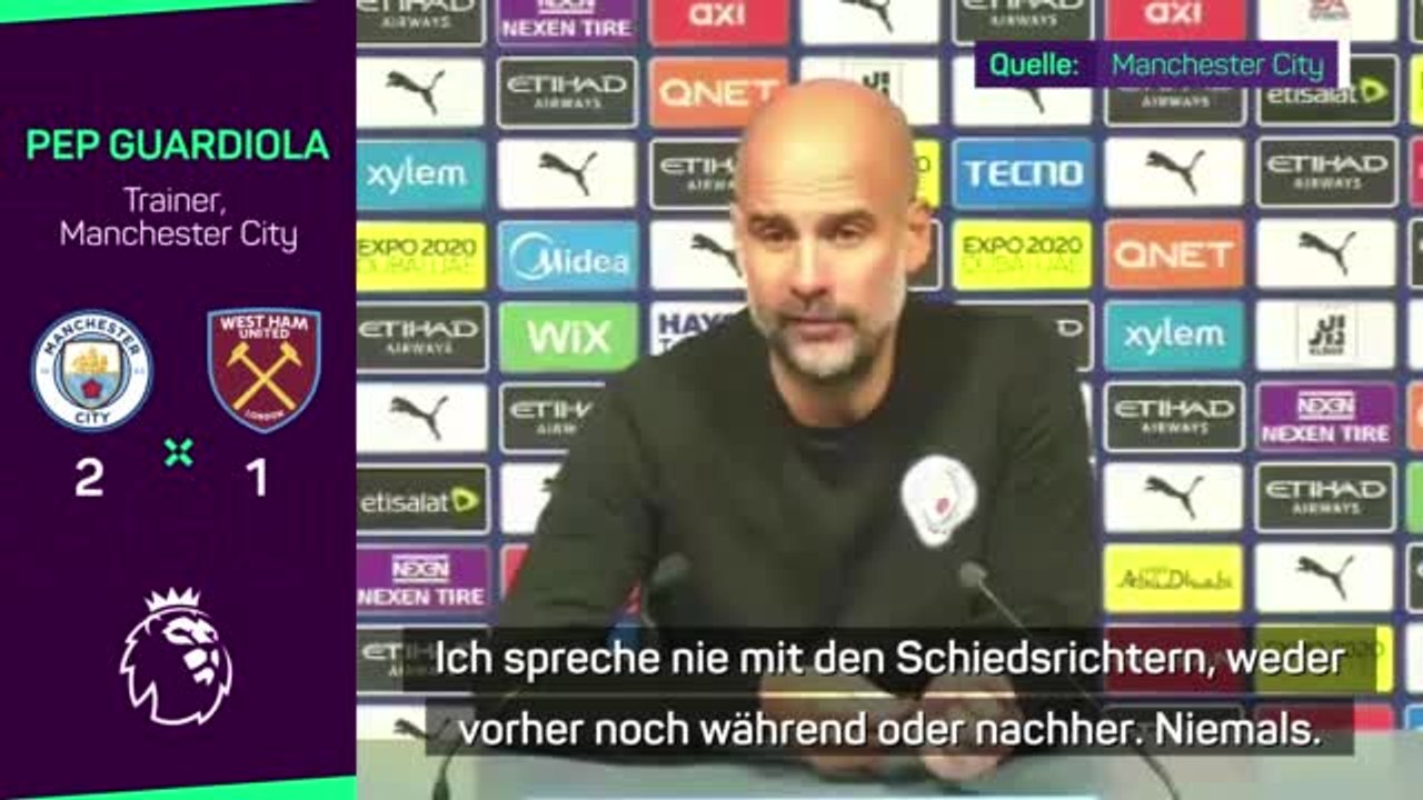 Guardiola: 'Platzwarte waren Männer des Spiels'