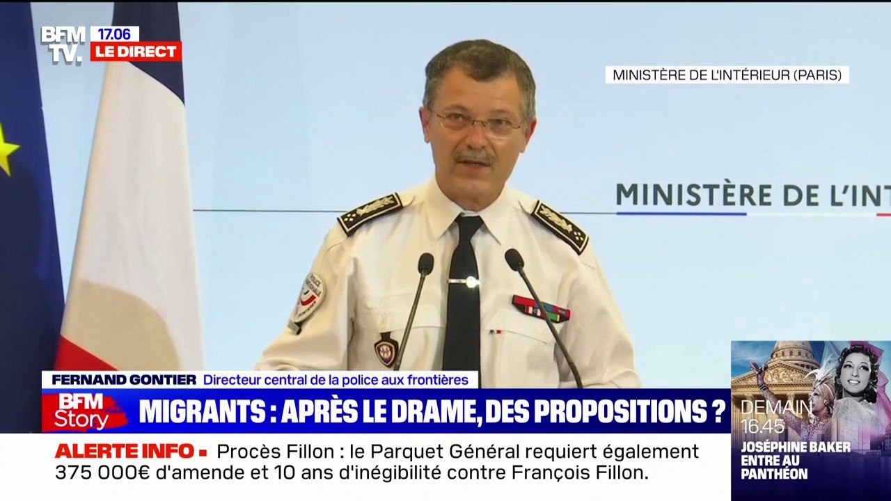 Fernand Gontier, directeur central de la police aux frontières: "Plus de 1500 passeurs ont été arrêtés au cours des 10 premiers mois de 2021"