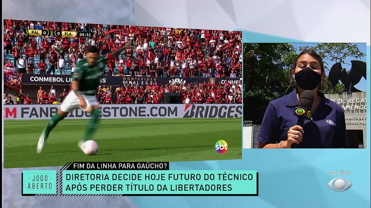 TCHAU, RENATO GAÚCHO! Após perder a final da Libertadores para o Palmeiras, Renato Gaúcho está de saída do Flamengo. Essa é a informação da nossa repórter Thatiana Tavares. #JogoAberto
