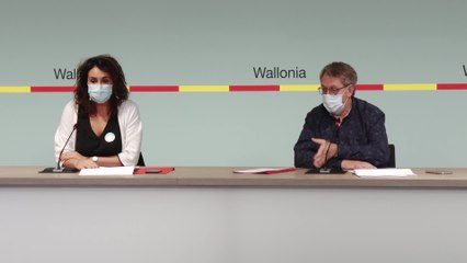 Christie Morreale : "De nouvelles capacités pour l'administration de la troisième dose en Wallonie"