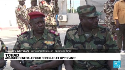 Tchad : annonce de l'amnistie générale pour rebelles et opposants