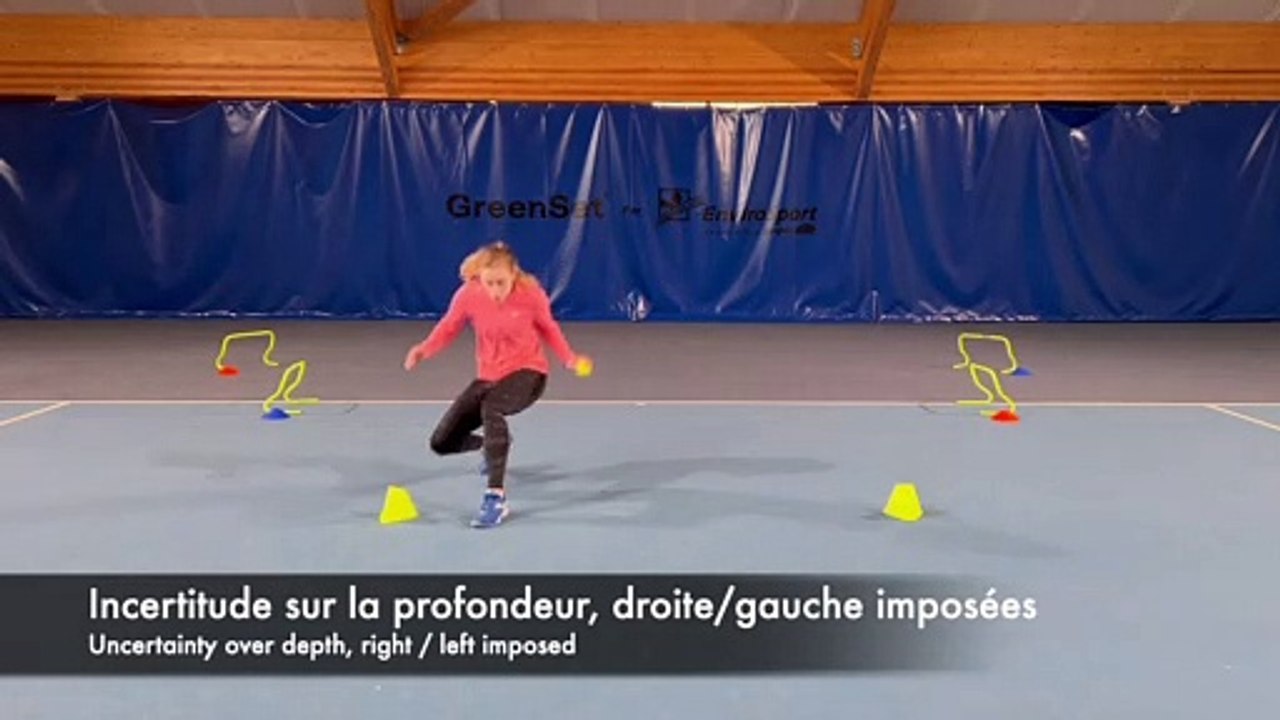 Jeux d'adresse évolutifs orientés tennis