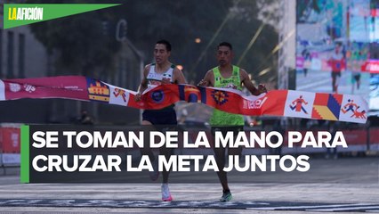 Mexicanos conquistan el maratón de CDMX