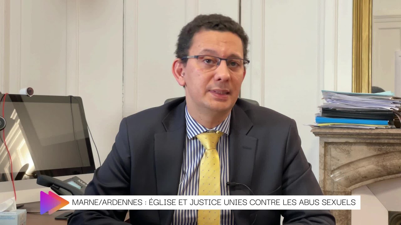 Matthieu Bourrette, procureur de la République de Reims, évoque les abus sexuels dans l’Église