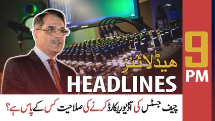 ARY News | Prime Time Headlines | 9 PM | 29th November 2021