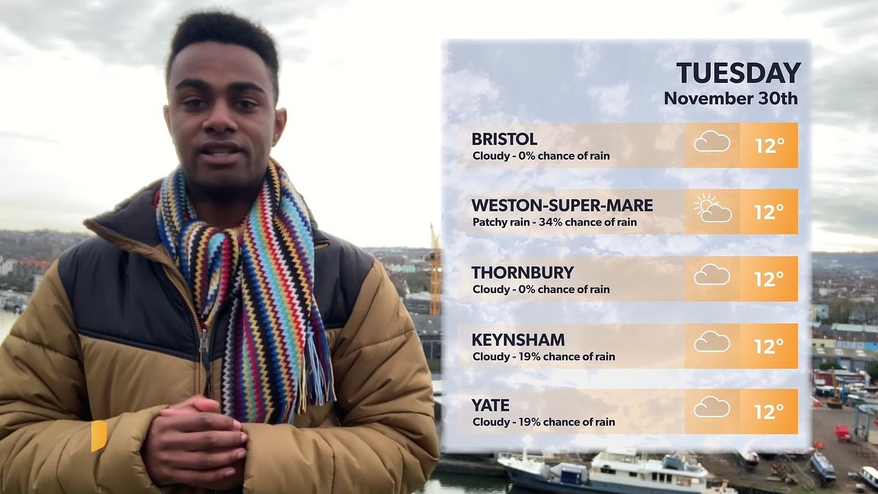 Bristol five day weather forecast