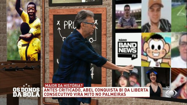 O Craque Neto lembrou quando a Manche Verde, maior organizada do Palmeiras, mandou Abel Ferreira tomar caju no Allianz... Agora, foi Bicampeão da Libertadores... Amor e ódio?#OsDonosdaBola