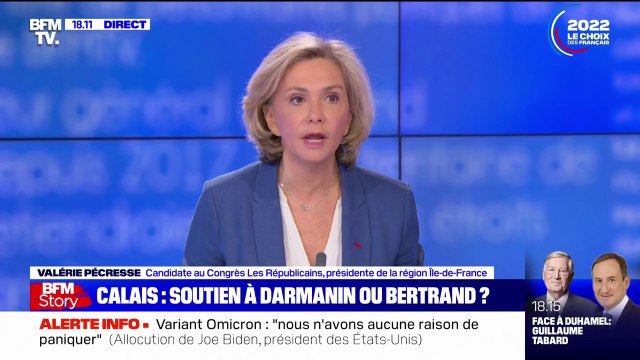 Valérie Pécresse: Il faut des quotas migratoires pour choisir qui on accueille