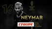 Neymar 16e au classement - Foot - Ballon d'Or