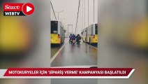 Motokuryeler için 'Sipariş verme' kampanyası başlatıldı