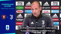 Allegri accuses the media of 'witch hunt' against Morata