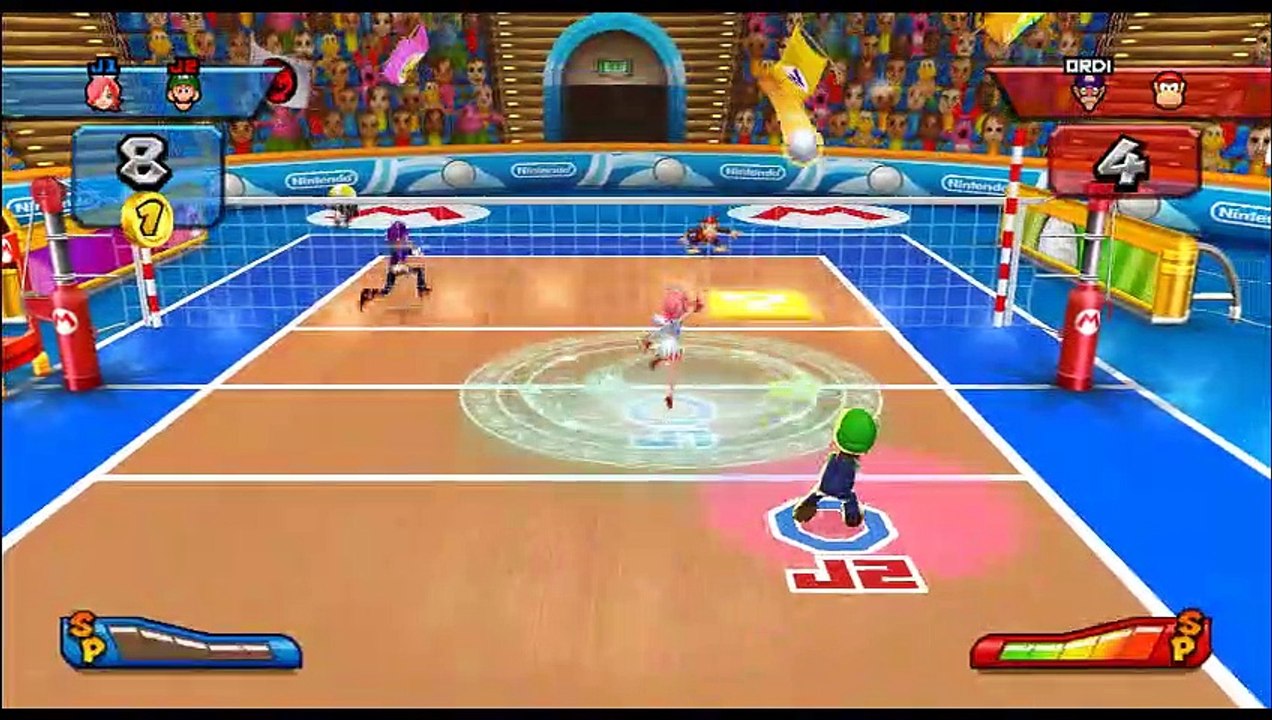 Mario Sports Mix online multiplayer - wii
