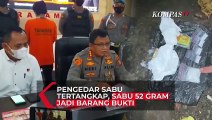 Pengedar Sabu di Mataram Ditangkap, 52 Gram Sabu Jadi Barang Bukti