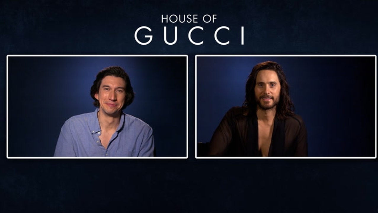 Adam Driver, Jared Leto, and Jeremy Irons Talk 'House of Gucci'