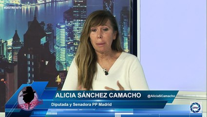 Alicia Sánchez.C: Gobierno de Sánchez es el problema, estamos en manos de un chantaje permanente por terroristas