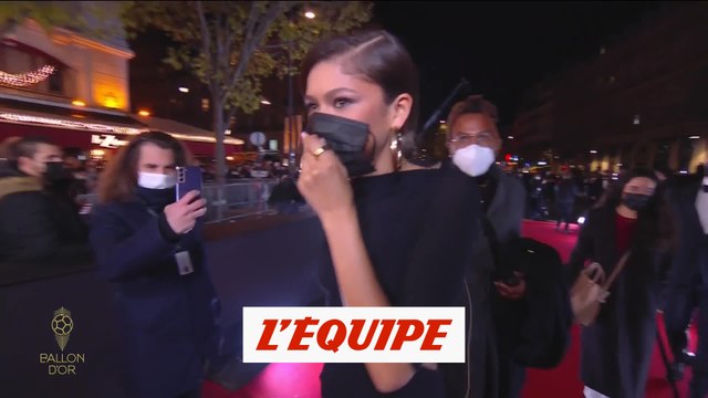 Zendaya et Tom Holland présents à la cérémonie - Foot - Ballon d'Or