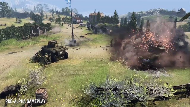 Un vistazo a la prealfa multijugador de Company of Heroes 3, el videojuego de estrategia