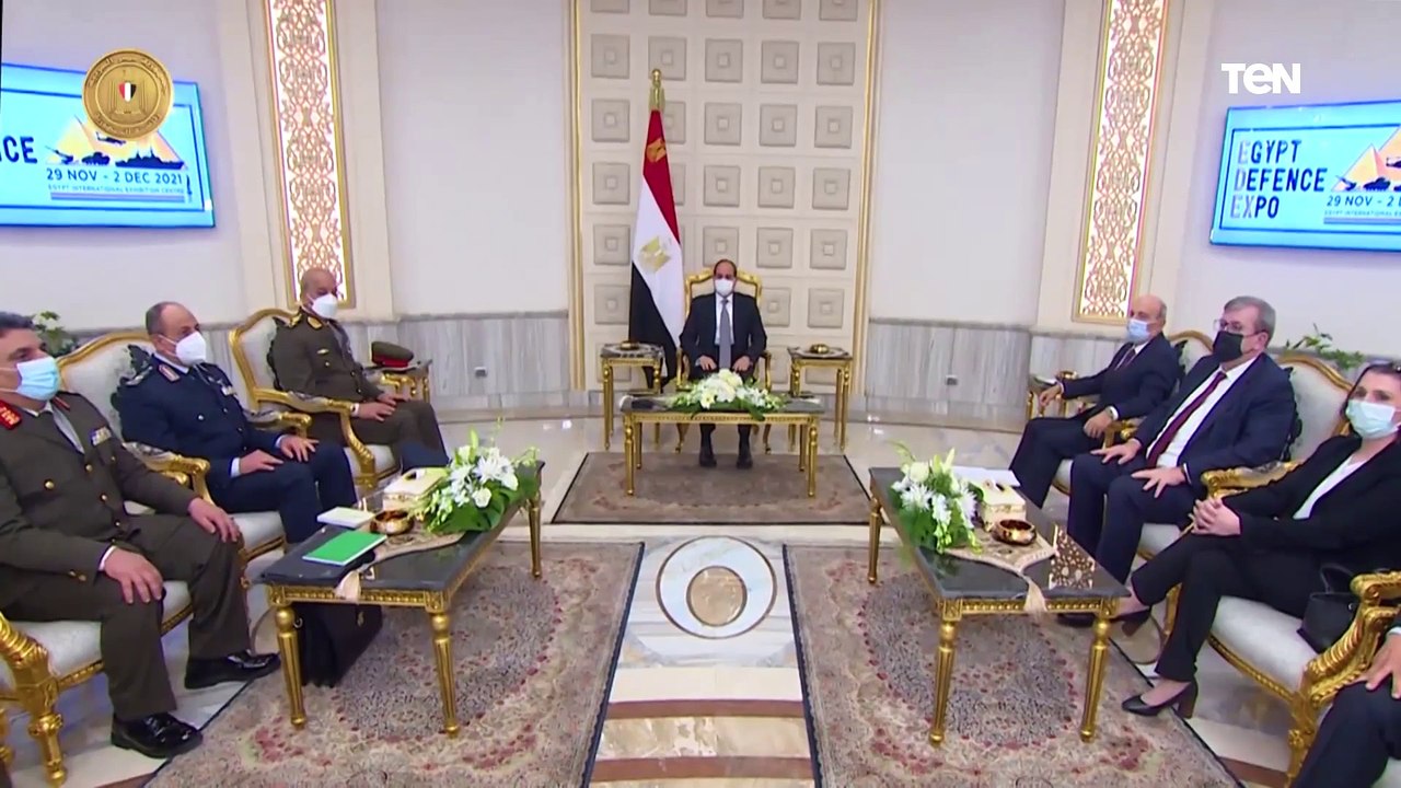 لبحث فرص تعميق التعاون المشترك.. السيسي يستقبل رؤساء شركة «داسو» الفرنسية و«هانوا» الكورية الجنوبية