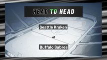 Buffalo Sabres vs Seattle Kraken: Moneyline