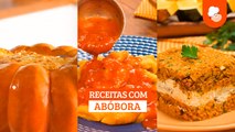 Receitas com abóbora