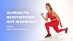 10-Minute Bodyweight HIIT Workout With Mercedes Owens