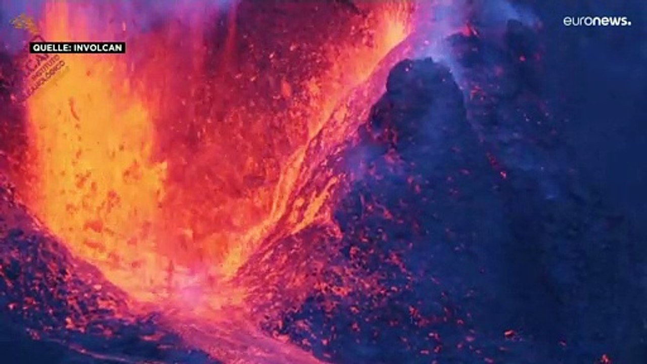 Vulkan auf La Palma: Erdbeben Stärke 5 und Lava aus neuen Öffnungen