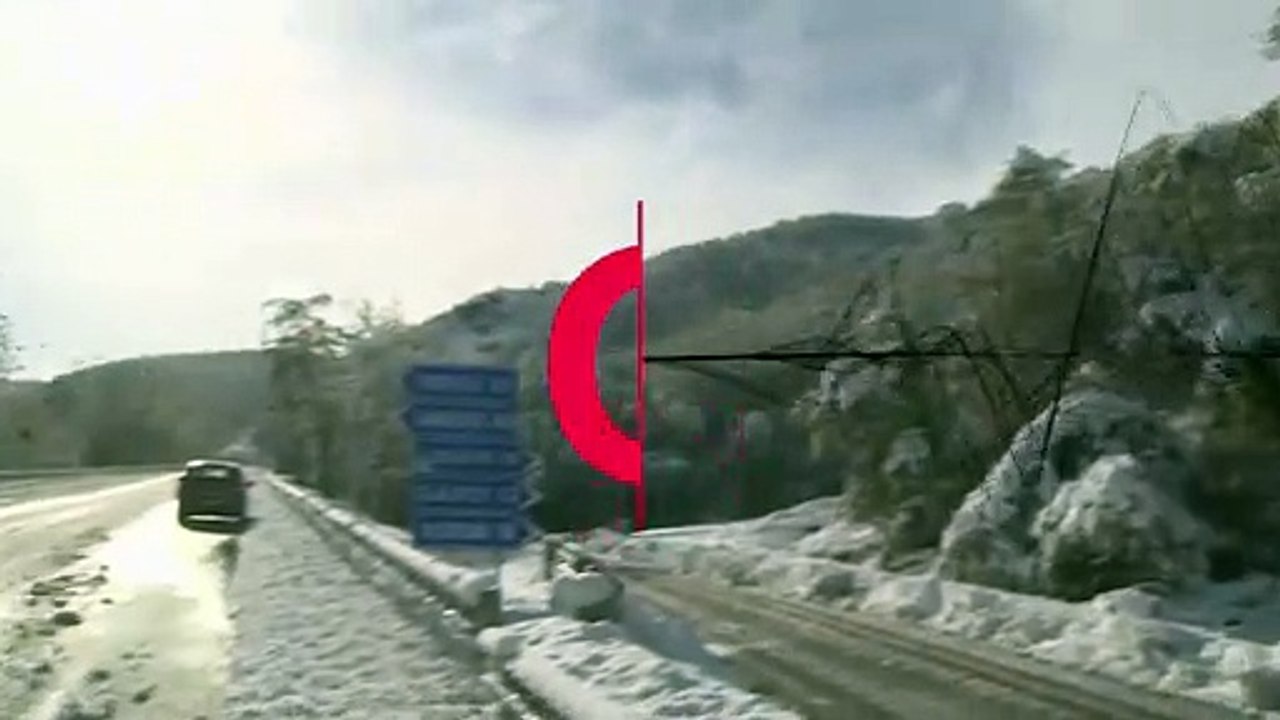 Wetterchaos: Schneefälle in Italien, Überschwemmungen in Spanien