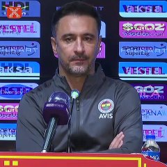 Vitor Pereira, 1-1'lik sonucu değerlendirdi!