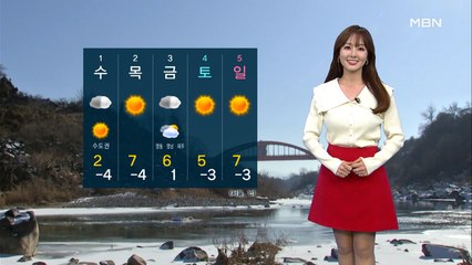 [굿모닝MBN 날씨]오늘 전국 요란한 비·눈 내리며 강추위 찾아와
