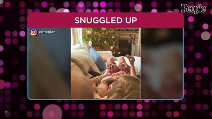 Erin Napier Shares Sweet Photo 'Snuggled Up' with Her Two Daughters on the Couch: 'Heaven'