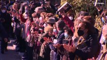 Libros y república en la multitudinaria despedida de Almudena Grandes en Madrid