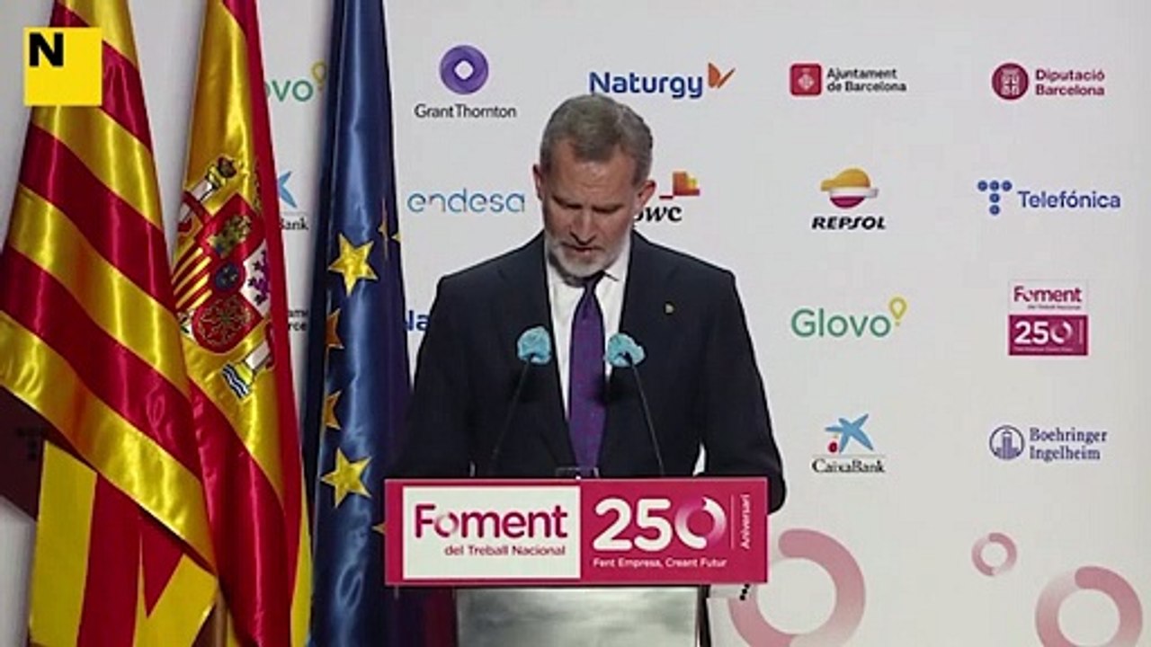 Felip VI reclama estabilitat i seguretat jurídica per garantir les inversions i decisions empresarials