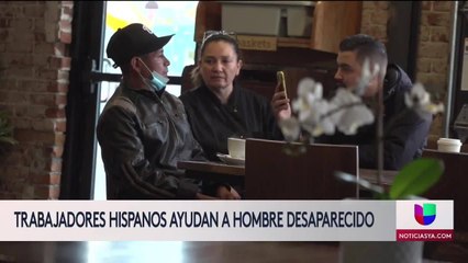 Trabajadores hispanos ayudan a hombre perdido