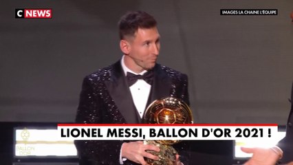Ballon d'Or 2021 : Lionel Messi sacré pour la septième fois